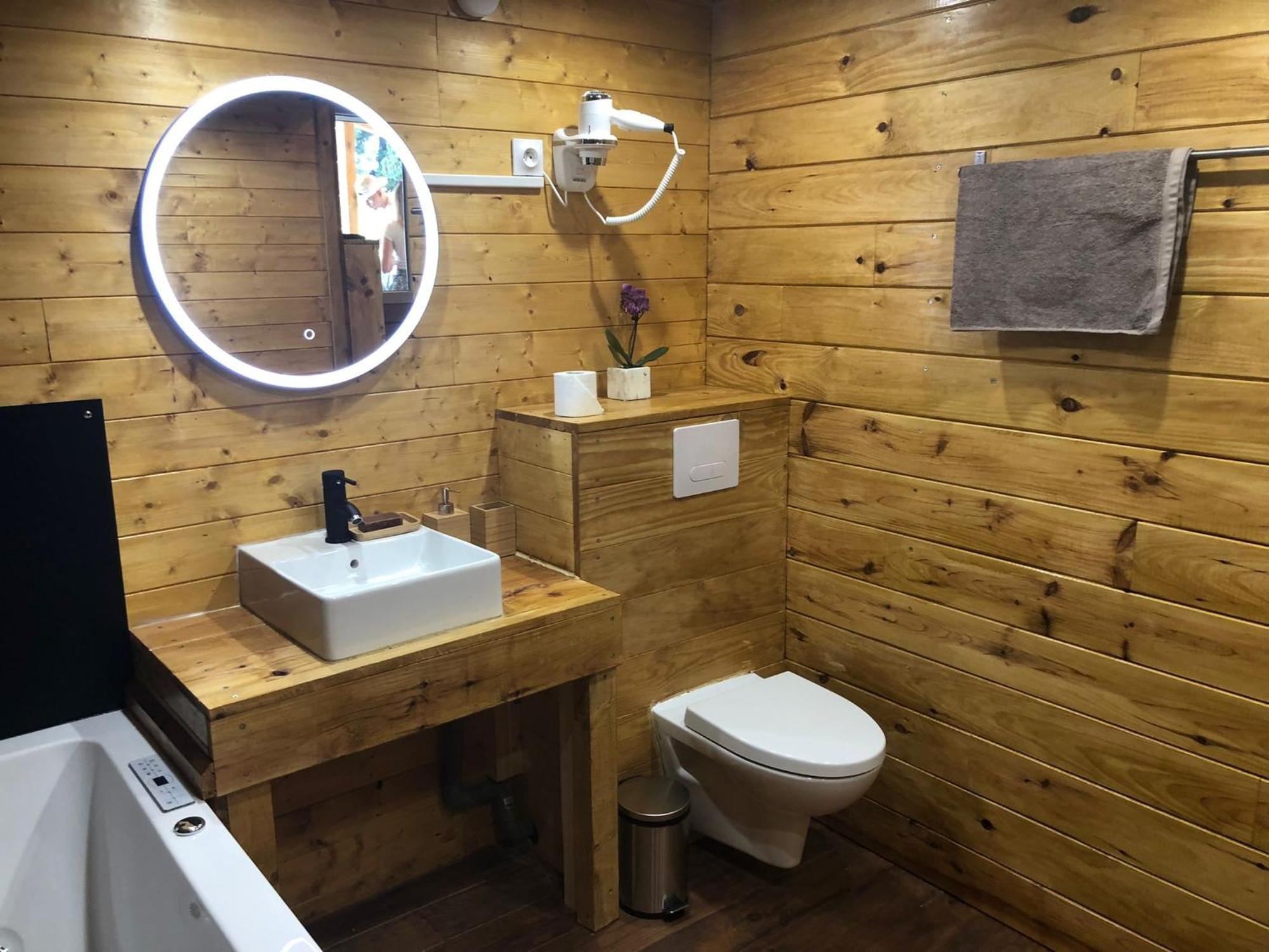 Chalet Mont Ventoux Et Chalet Vip Camaret-sur-Aigues Zimmer foto