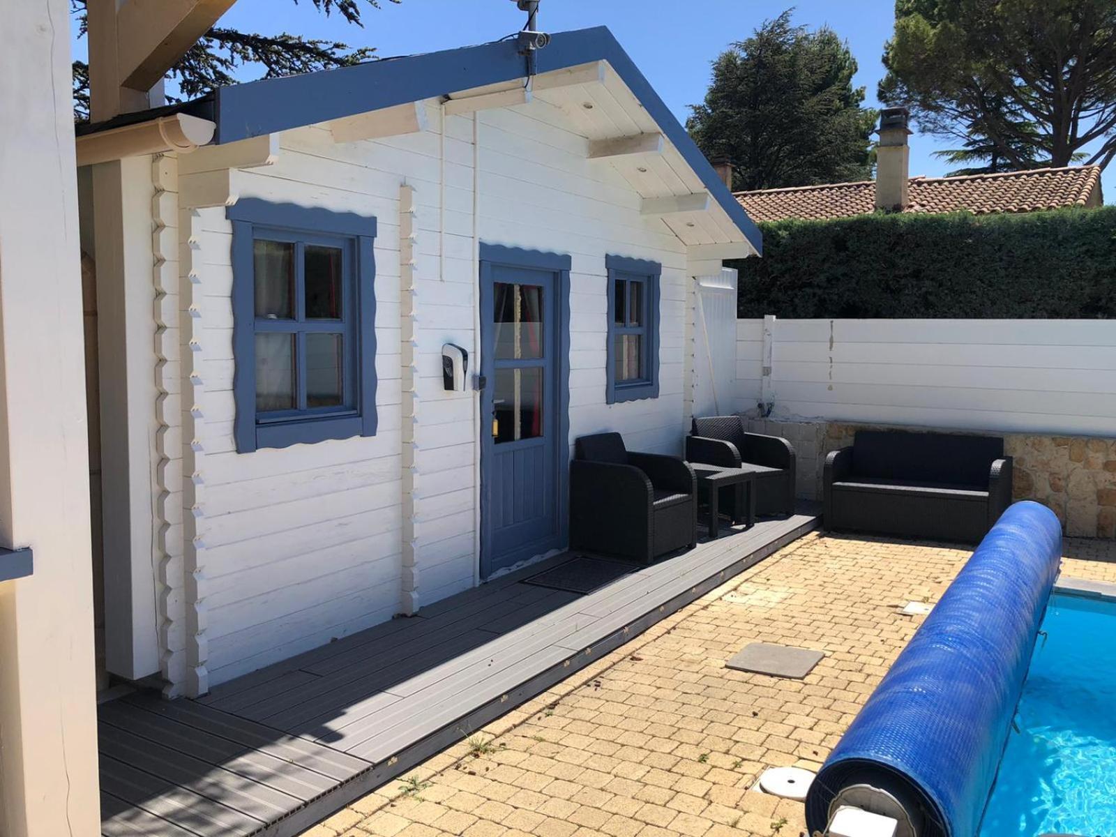Chalet Mont Ventoux Et Chalet Vip Camaret-sur-Aigues Zimmer foto