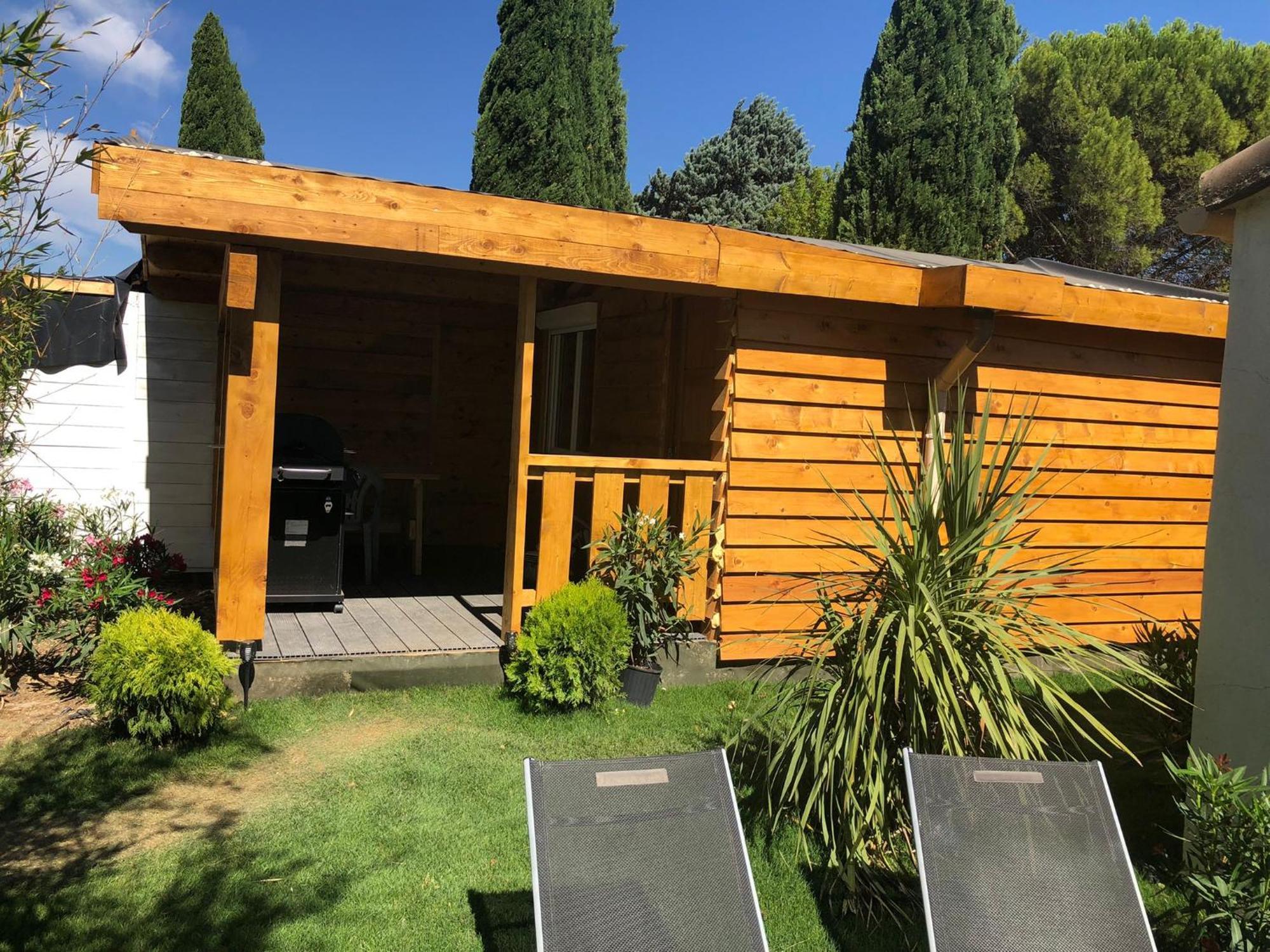 Chalet Mont Ventoux Et Chalet Vip Camaret-sur-Aigues Zimmer foto